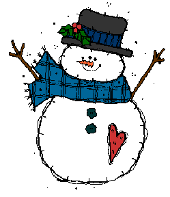 Snowmen Crafts with Heart